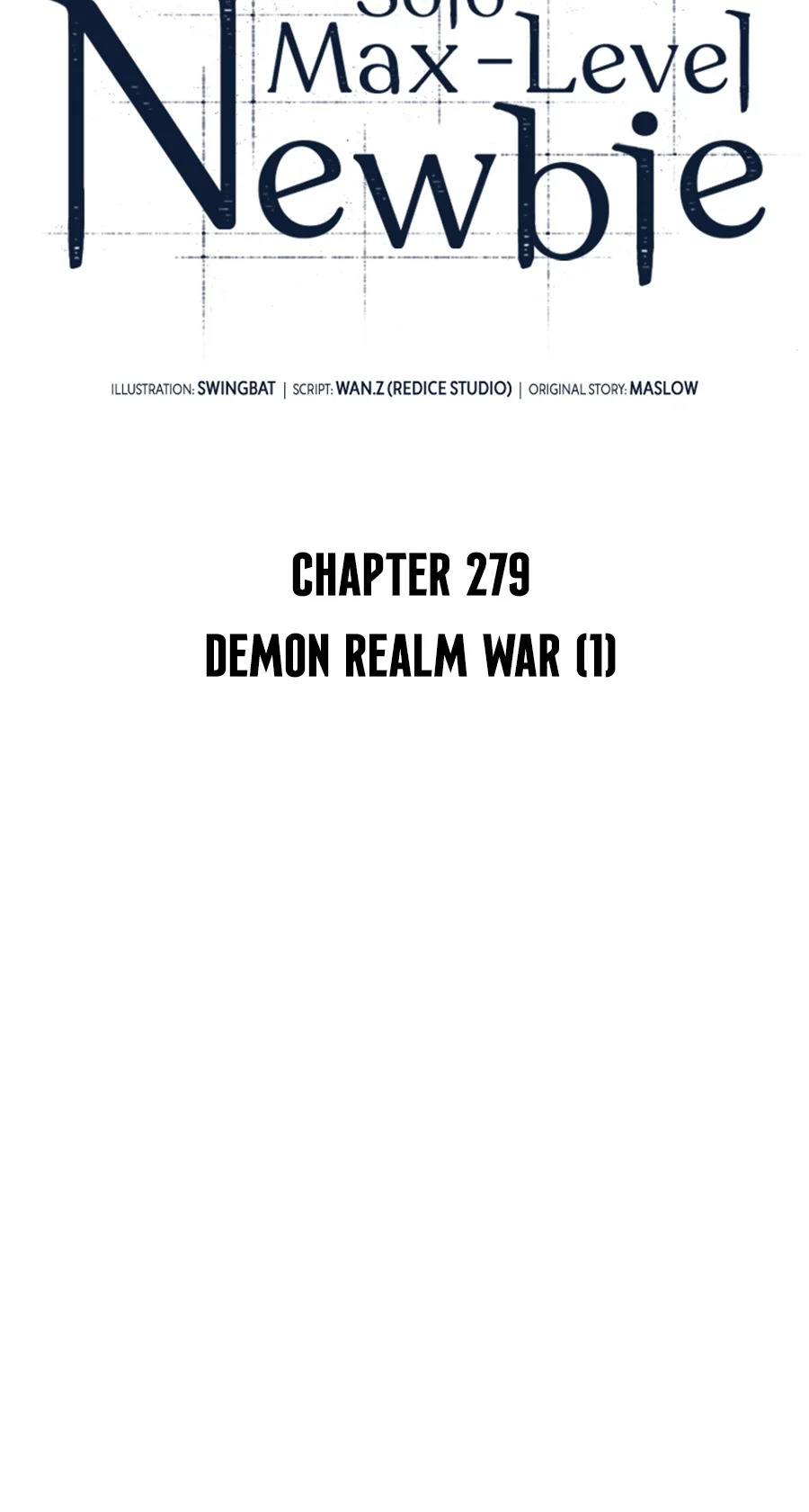 Solo Max-Level Newbie Chapter 279 Scan Eng